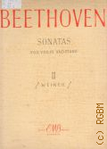 Beethoven L. van, . Szonatak: hegedure es zongorara Sonaten for Violine und Klavier [B.] 2 — cop.1962